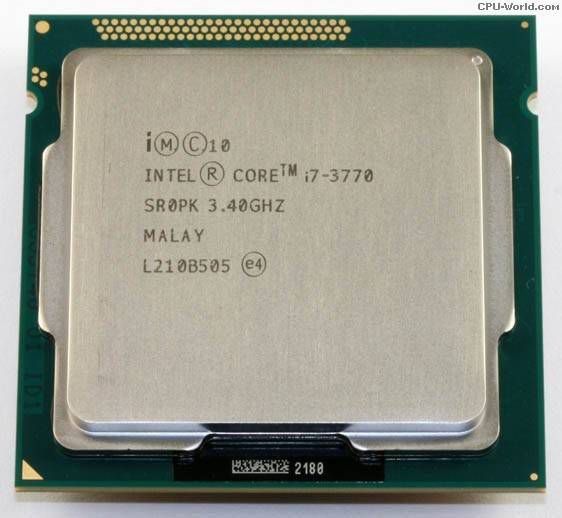 Intel Core i7 3770 socket FCLGA1155