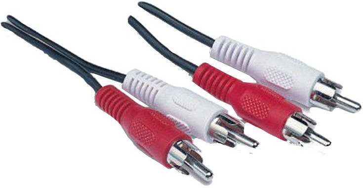 goobay 2x Tulp Kabel 10m Kabel
