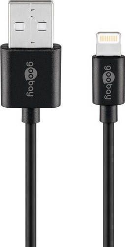 goobay Lightning USB oplaad en synchronisatiekabel Kabel