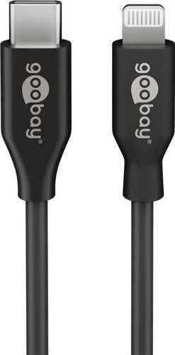 goobay Lightning USB C oplaad en synchronisatiekabel Kabel