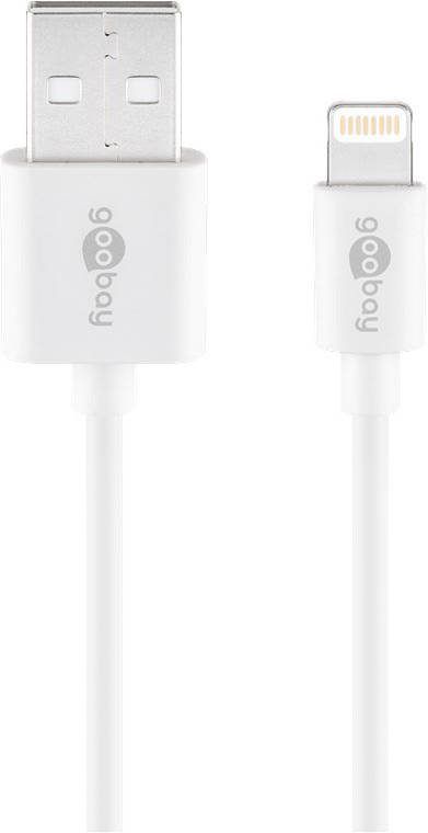 goobay Lightning USB oplaad en synchronisatiekabel Kabel