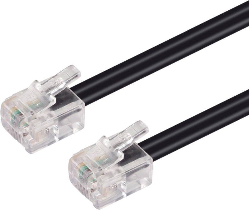 goobay Kabel RJ11 4 pol 3, 0m Kabel