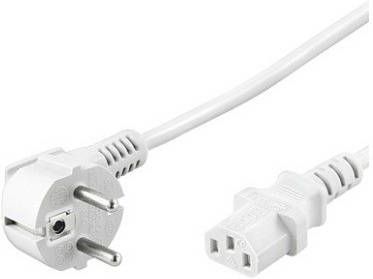 goobay Stroomkabel wit 5, 0m Kabel