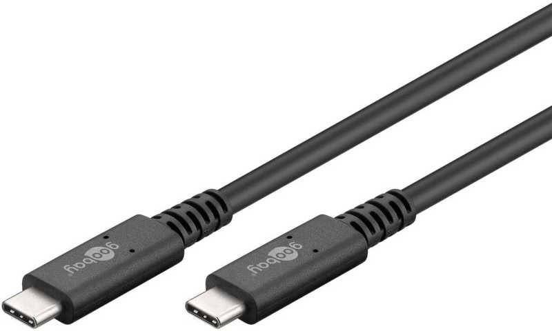 goobay USB C kabel 4.0 Gen 3.2 Coax kabel