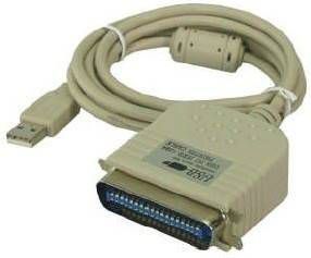 goobay USB > Parallelle printerkabel 1, 5m Kabel