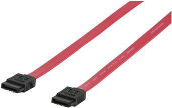 Konig König Computer S ATA 3.0 DATA Seriële ATA kabel Serial ATA 150/300/600 7 pens seriële ATA 7 pens seriële ATA 50 cm rood