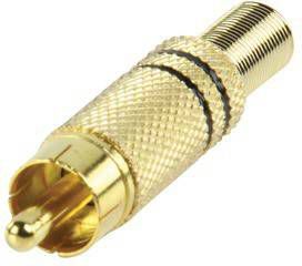 Valueline Connector RCA Male Stekker