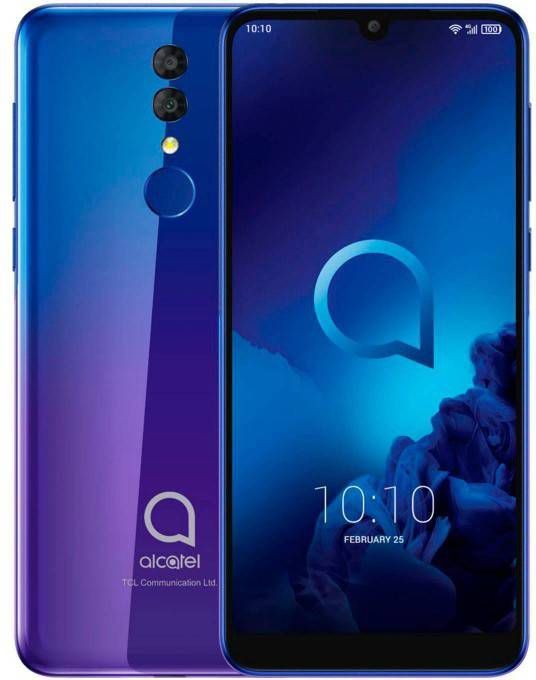 ALCATEL 3 (2019) 32 GB Dual-sim Blauw-Paars