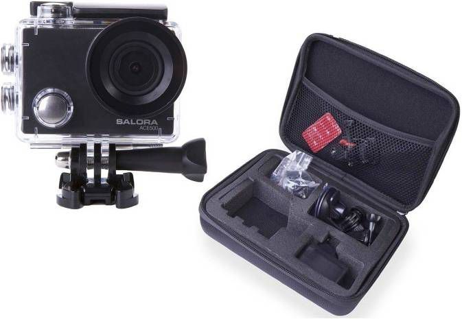 Salora ACE500 camcorder + road pack bundel
