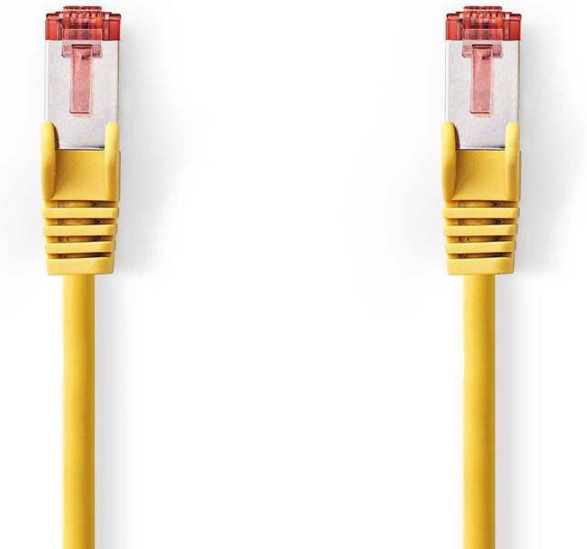 Valueline Netwerkkabel FTP CAT6 7,5 meter Geel