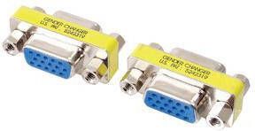 Merkloos Gender changer VGA 15pins Female/Female
