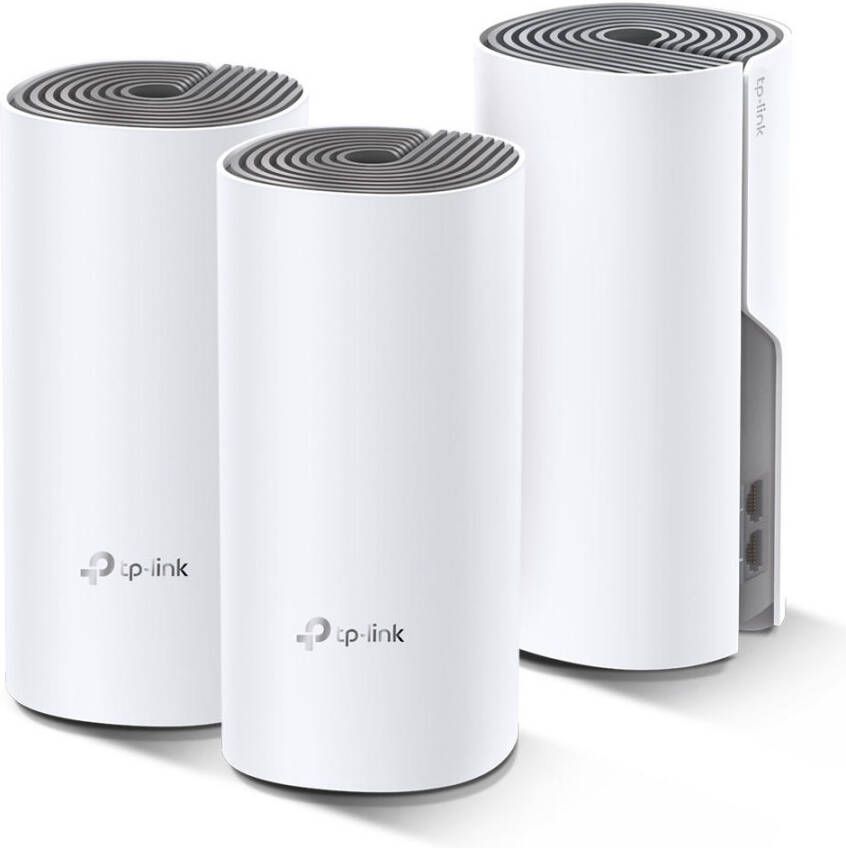 TP-Link TP LINK Deco E4 Multiroom Wifi systeem 3 Stuks