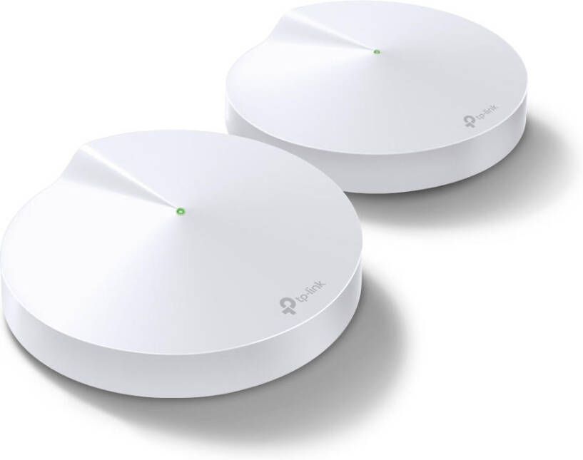 TP-Link TP Link DECO M5 2 PAK Multiroom Wi Fi systeem met ingebouwde virusscanner