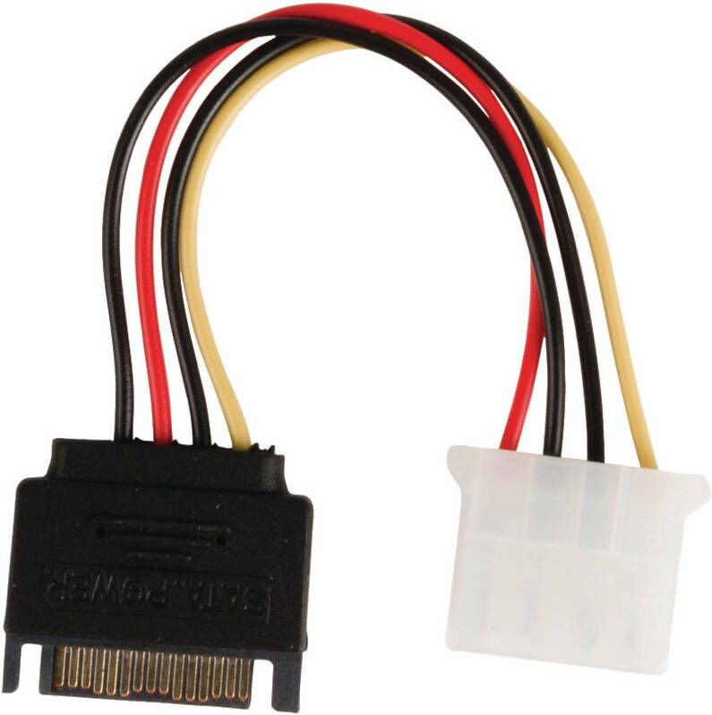 Valueline SATA naar Molex M/F adapter