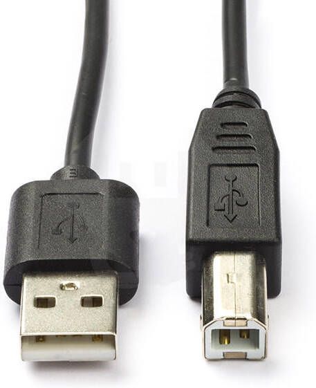 Valueline USB 2.0 A naar B kabel M/M 1m