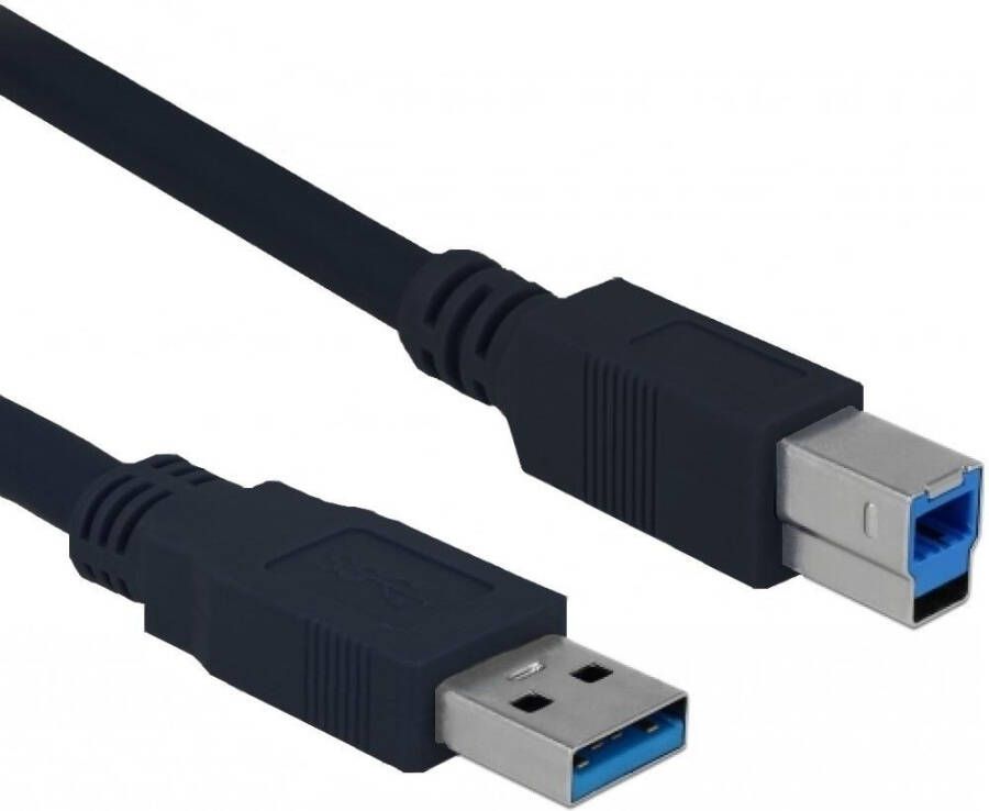 Valueline USB 3.0 A naar B kabel M/M 1, 5m